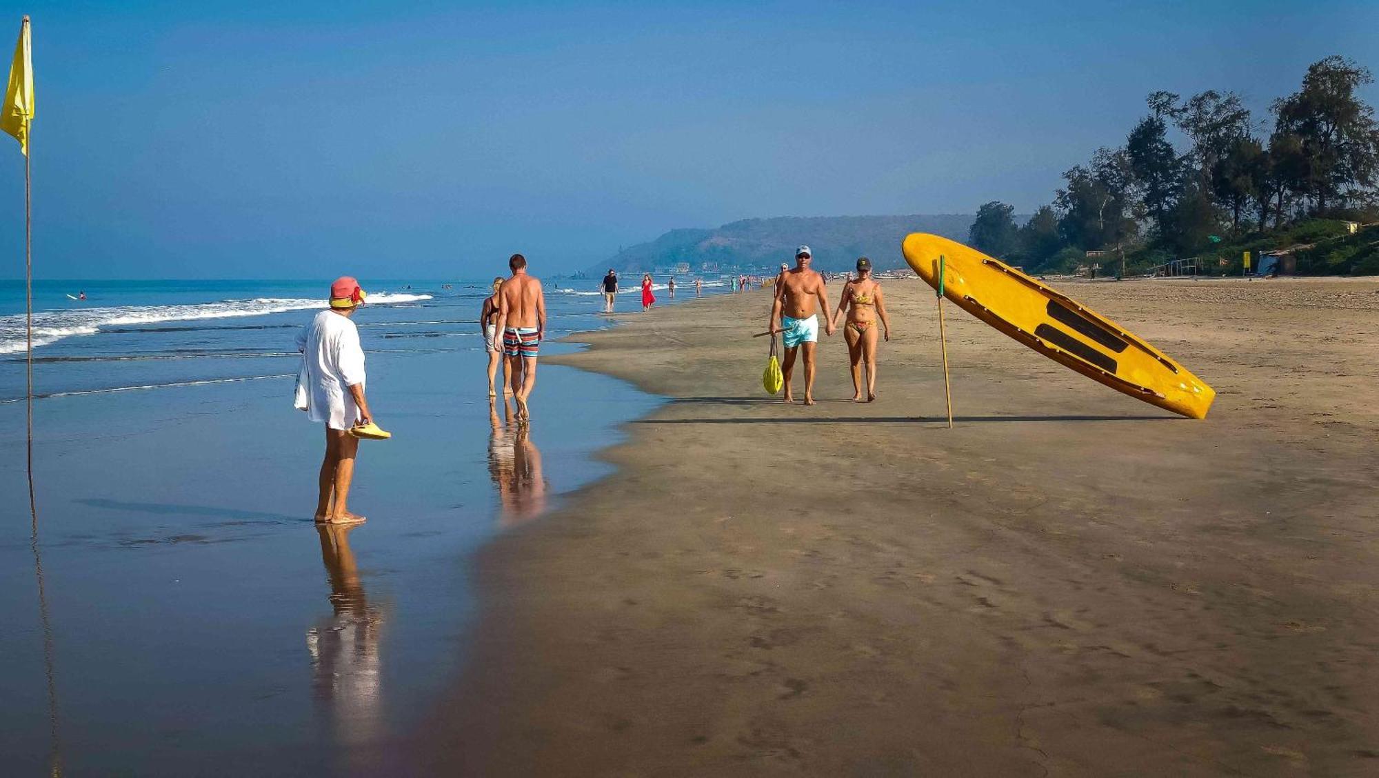 36 Yard Beach Cottages Ó-Goa Kültér fotó